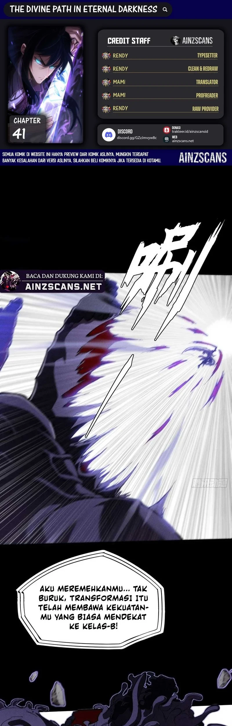 Sinister Immortal Path Chapter 41 - halaman 1