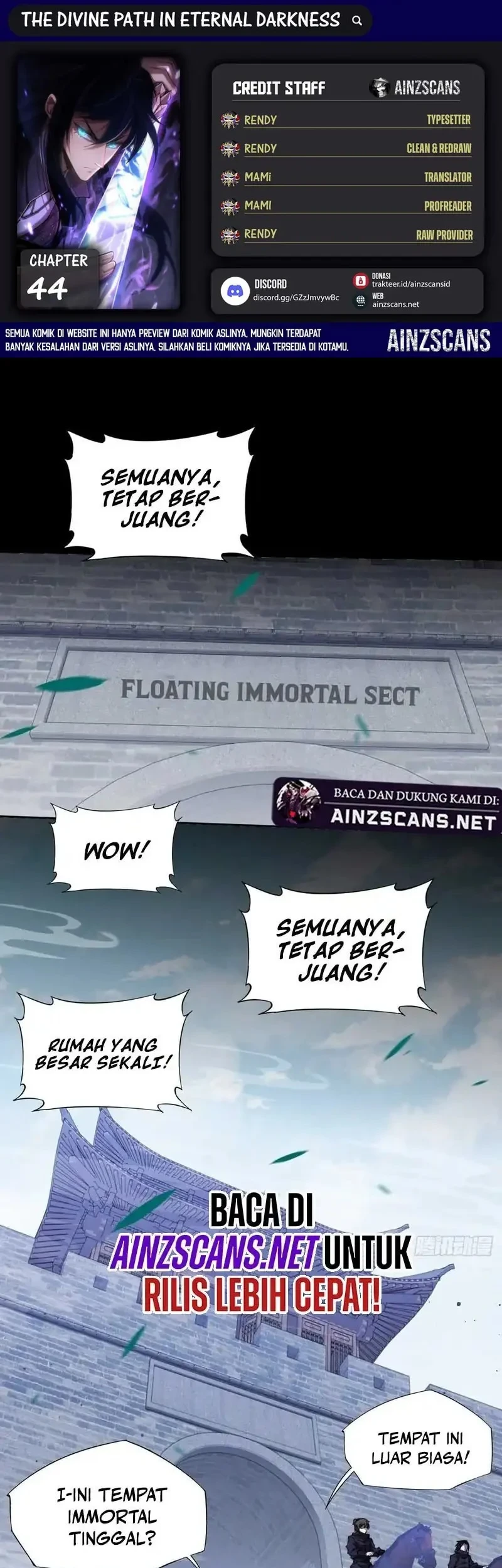 Sinister Immortal Path Chapter 44 - halaman 1