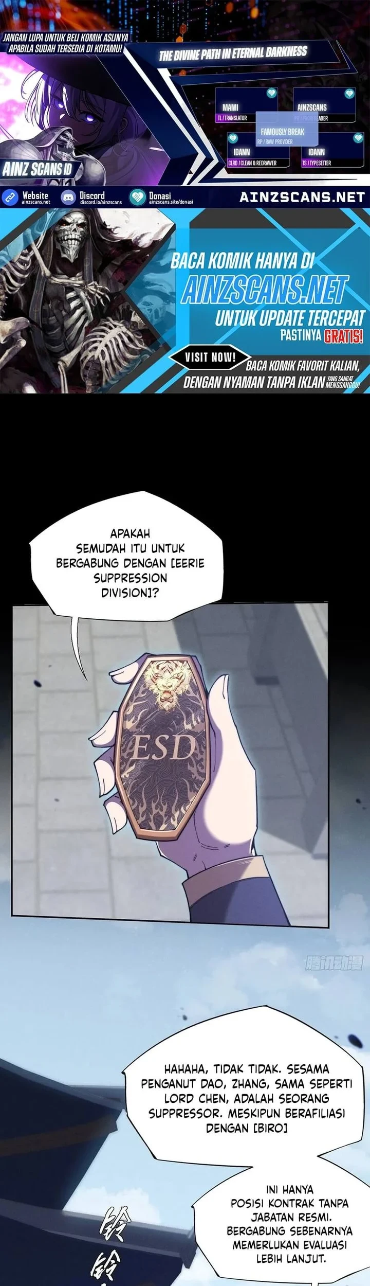 Sinister Immortal Path Chapter 50 - halaman 1