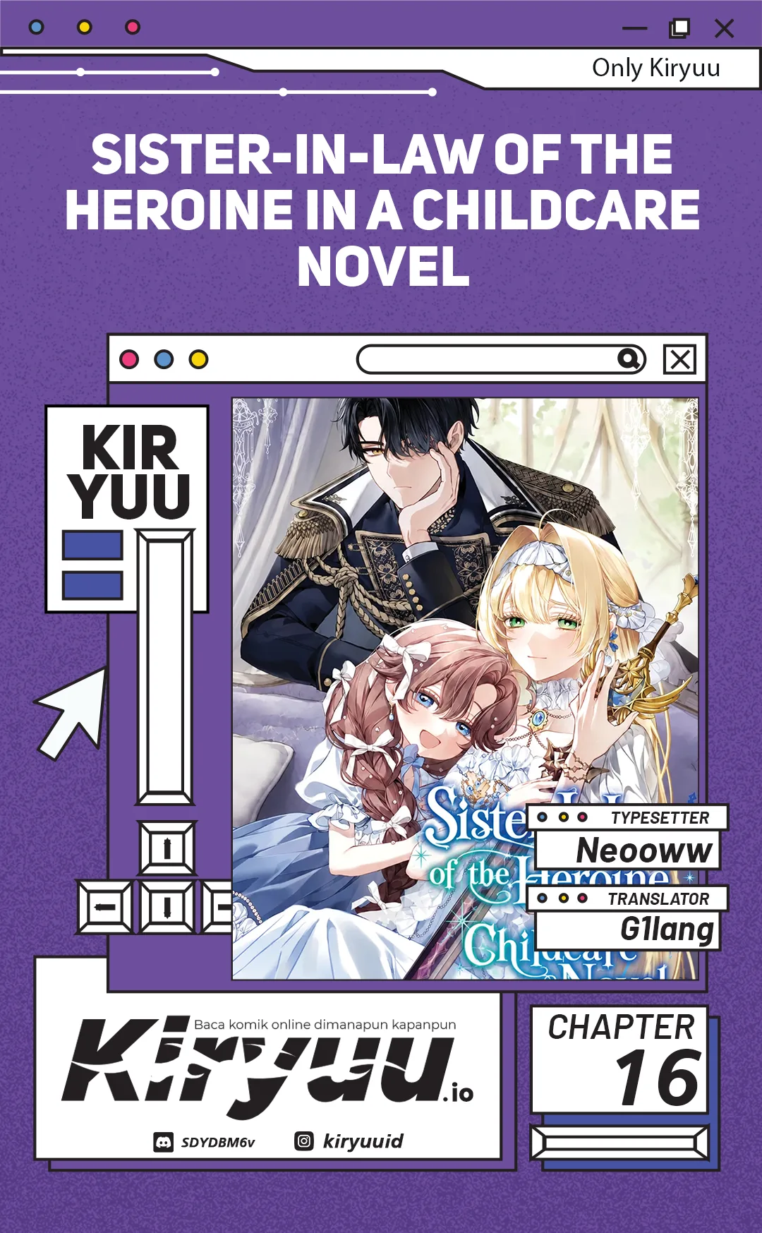 Sister-in-law of the Heroine in a Childcare Novel Chapter 16 - halaman 1