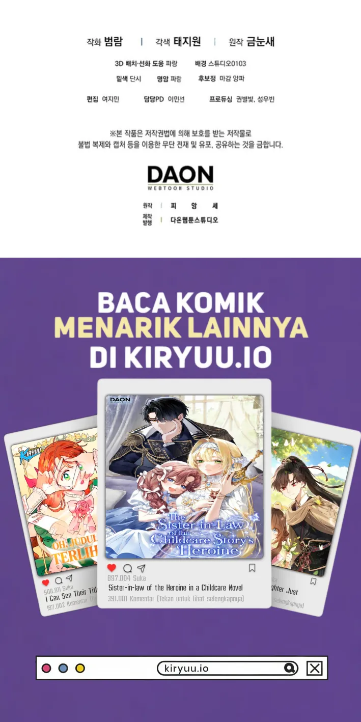 Sister-in-law of the Heroine in a Childcare Novel Chapter 22 - halaman 71