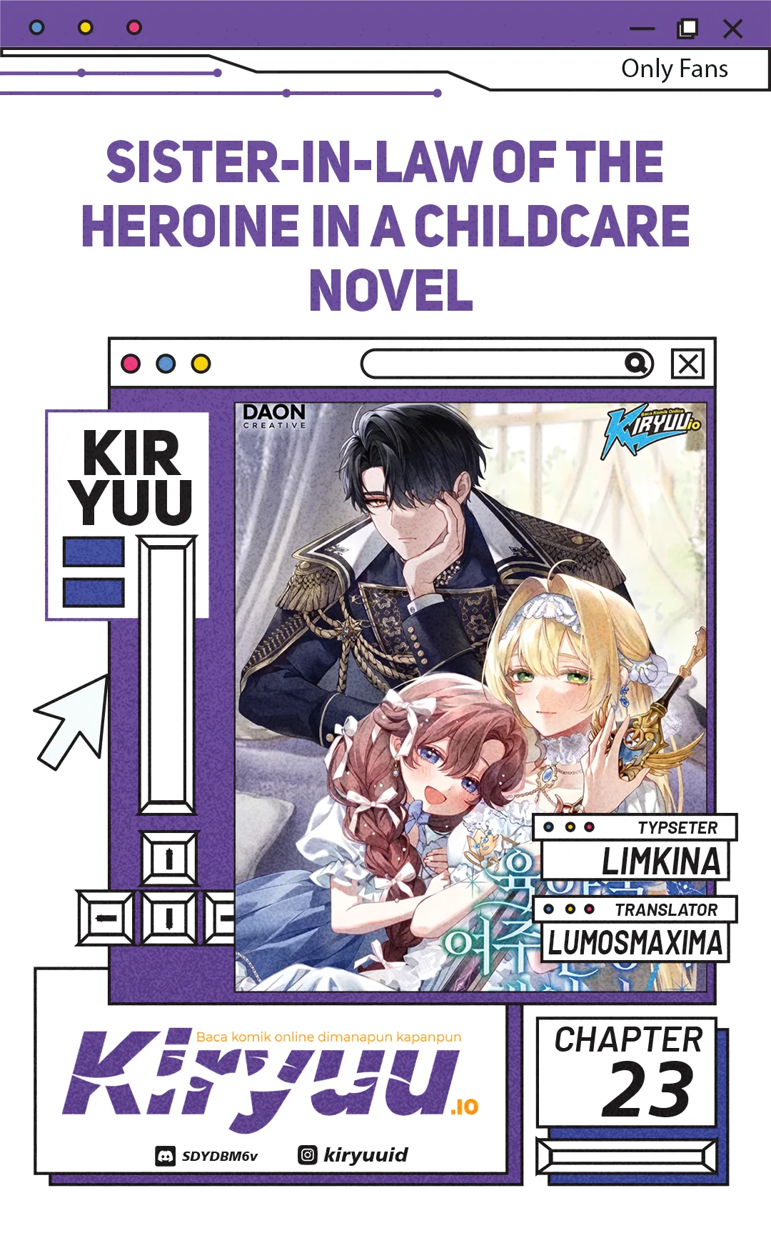 Sister-in-law of the Heroine in a Childcare Novel Chapter 23 - halaman 1