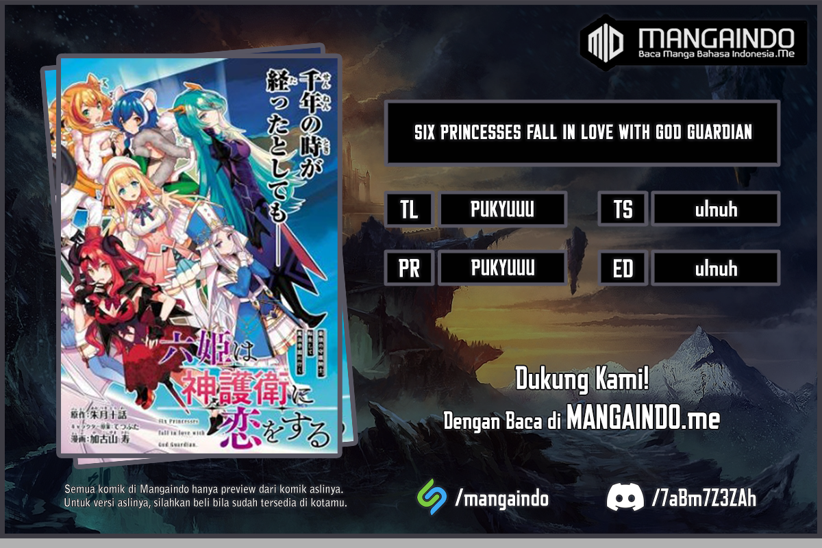 Six Princesses Fall In Love With God Guardian Chapter 17 - halaman 1