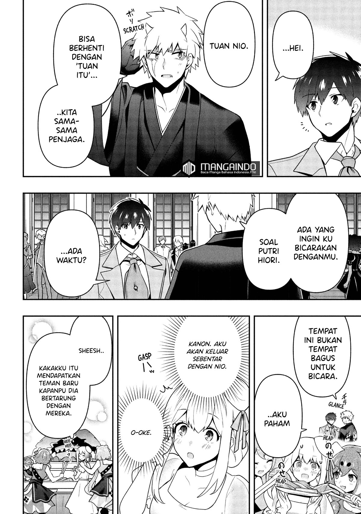 Six Princesses Fall In Love With God Guardian Chapter 24 - halaman 9
