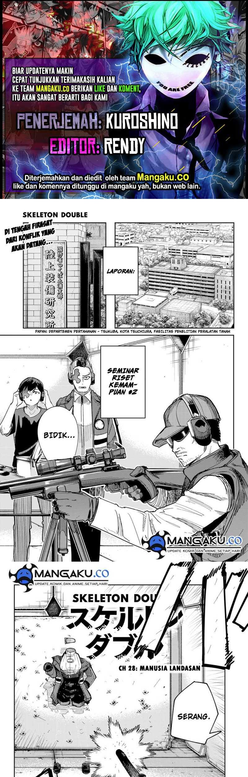 Skeleton Double Chapter 28 - halaman 1