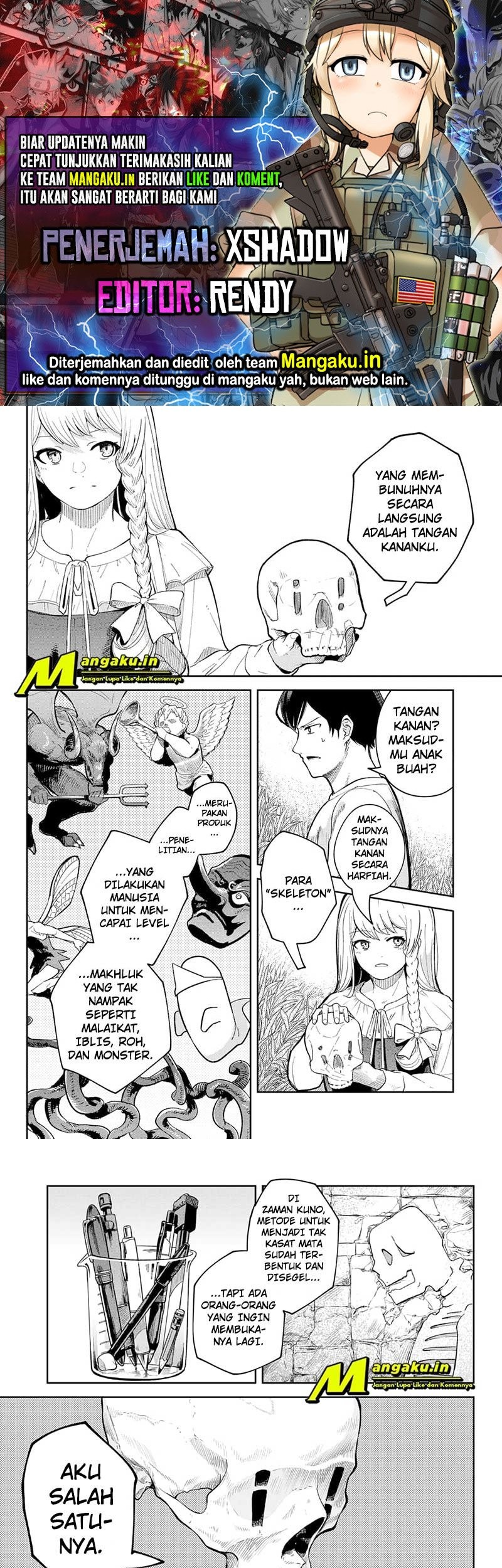 Skeleton Double Chapter 3.2 - halaman 1