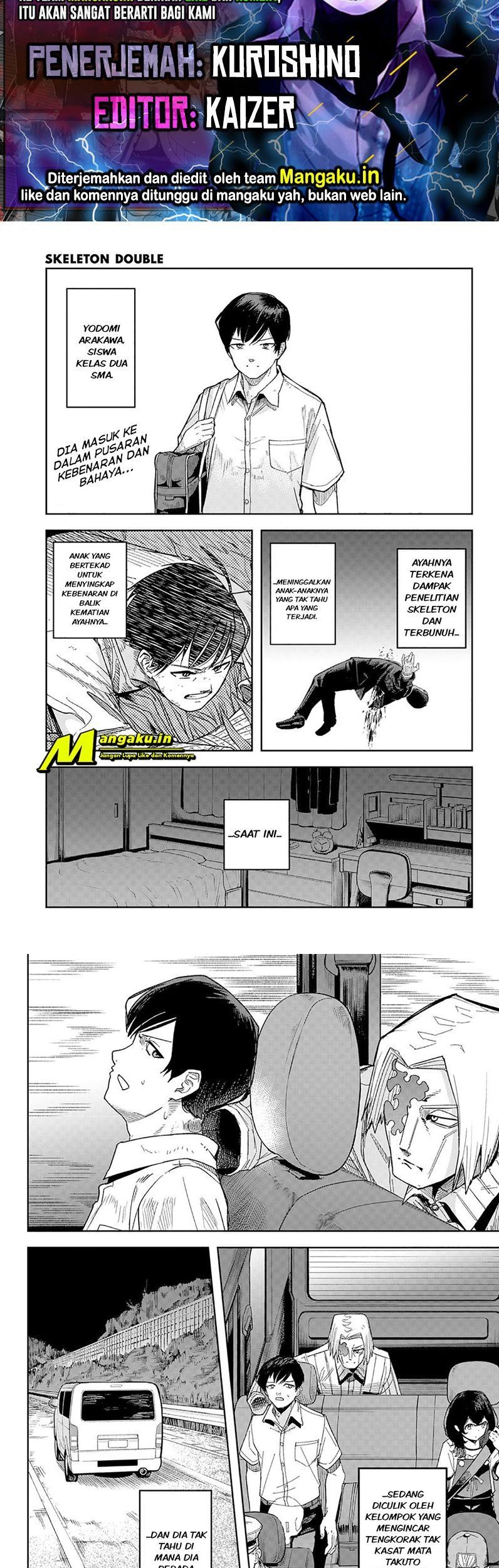 Skeleton Double Chapter 6.1 - halaman 1