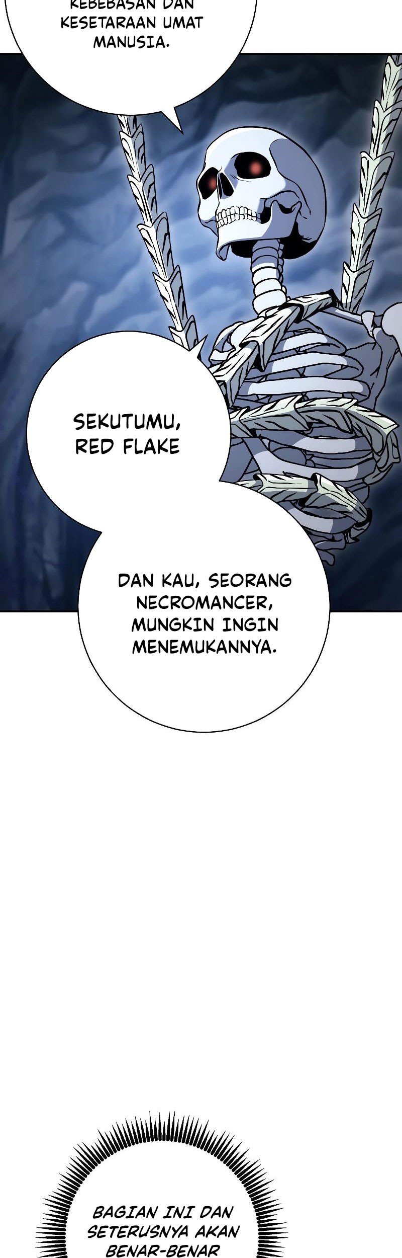 Skeleton Soldier Couldn’t Protect the Dungeon Chapter 204 - halaman 11