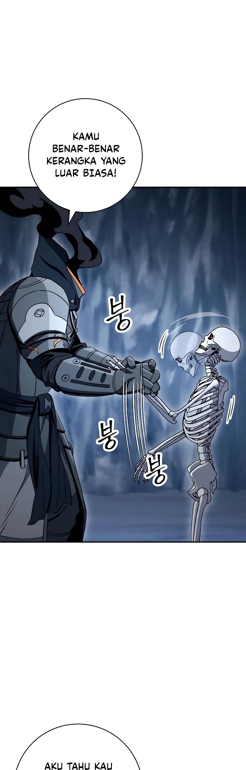 Skeleton Soldier Couldn’t Protect the Dungeon Chapter 204 - halaman 50