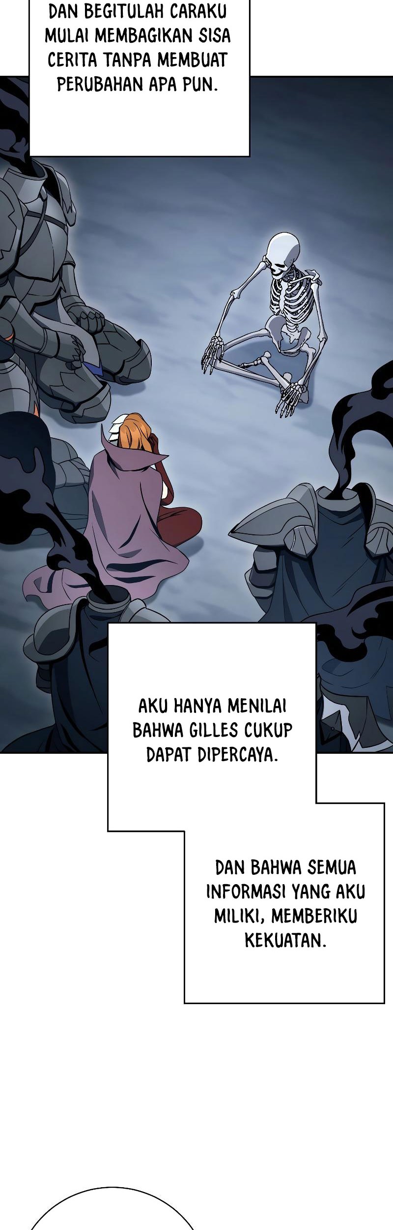 Skeleton Soldier Couldn’t Protect the Dungeon Chapter 204 - halaman 53