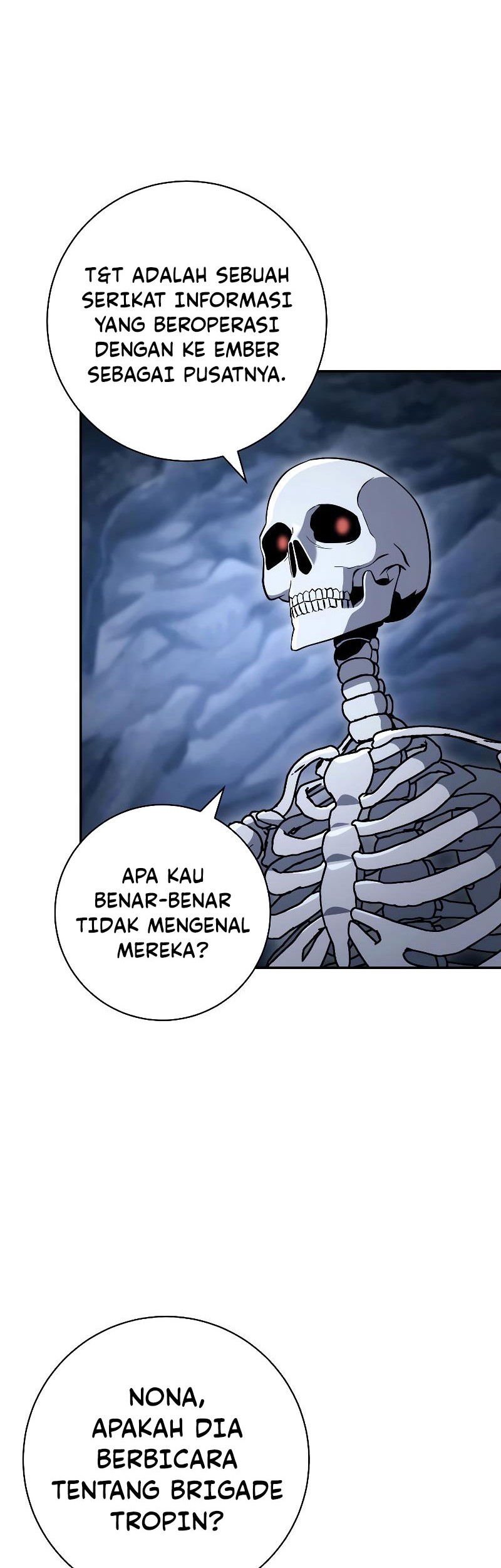 Skeleton Soldier Couldn’t Protect the Dungeon Chapter 204 - halaman 56