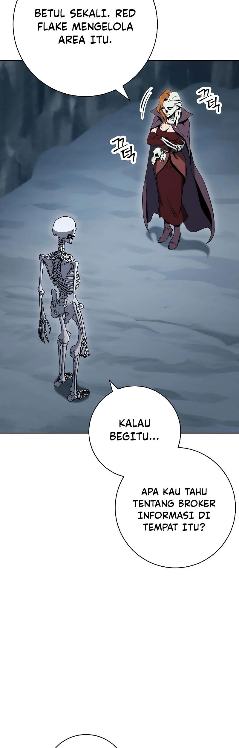 Skeleton Soldier Couldn’t Protect the Dungeon Chapter 205 - halaman 24