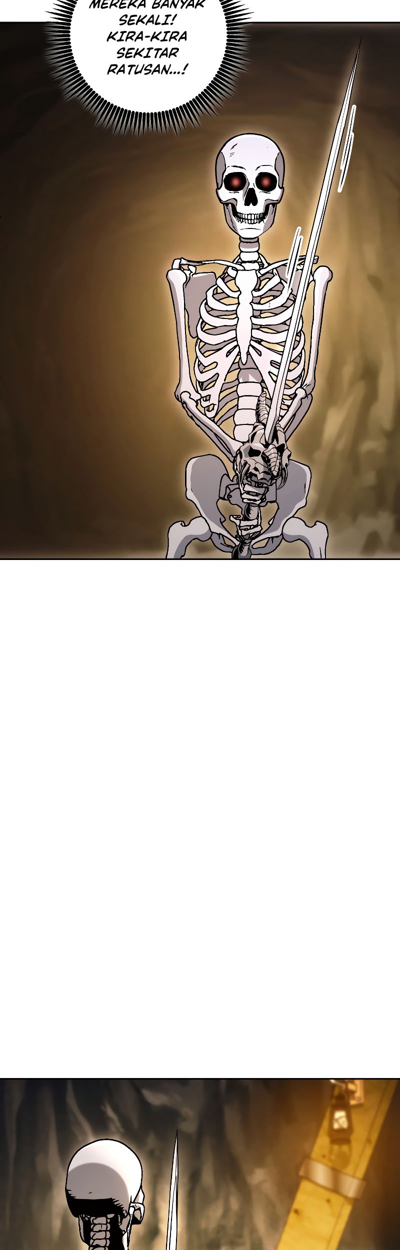 Skeleton Soldier Couldn’t Protect the Dungeon Chapter 208 - halaman 15