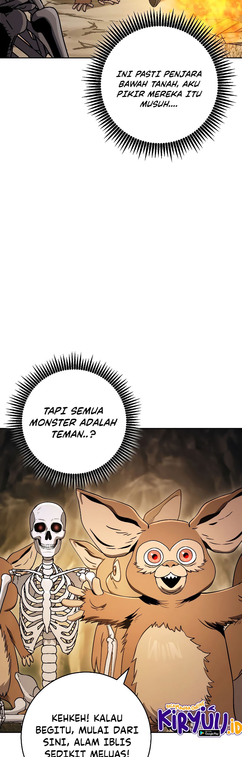 Skeleton Soldier Couldn’t Protect the Dungeon Chapter 208 - halaman 44