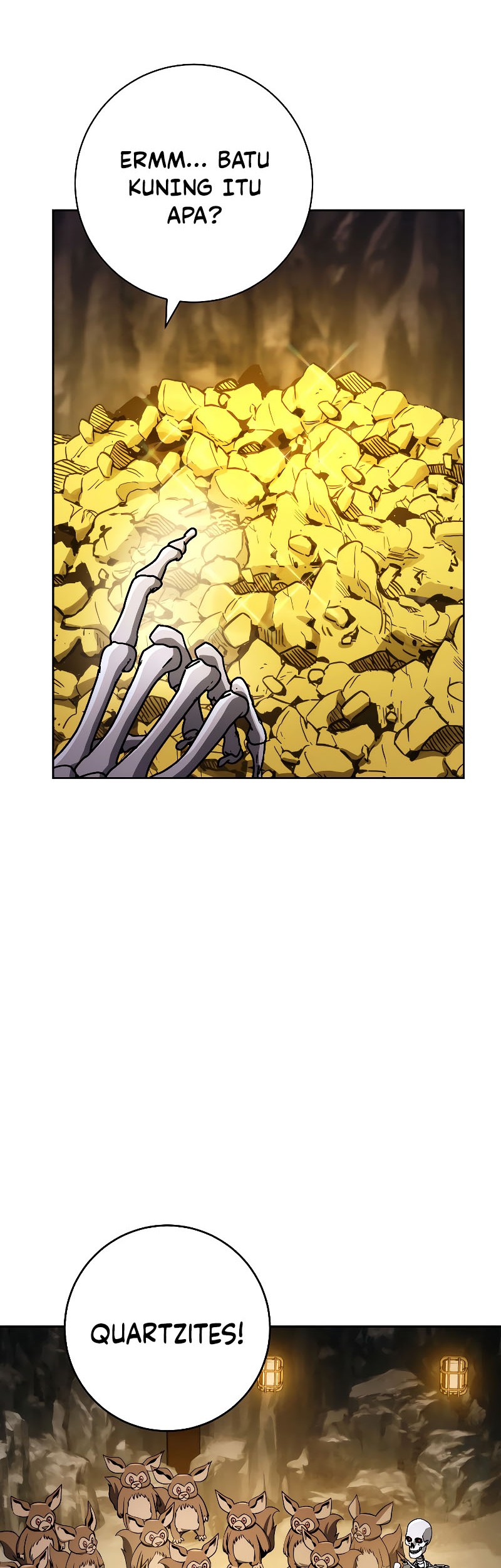 Skeleton Soldier Couldn’t Protect the Dungeon Chapter 208 - halaman 53