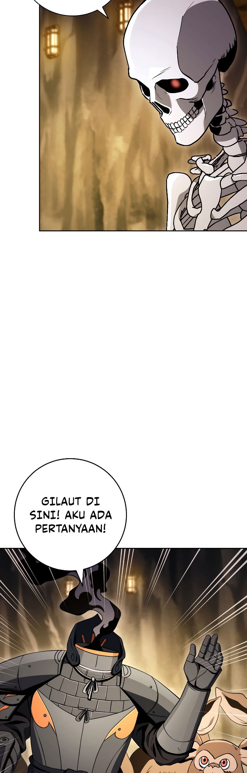 Skeleton Soldier Couldn’t Protect the Dungeon Chapter 208 - halaman 55