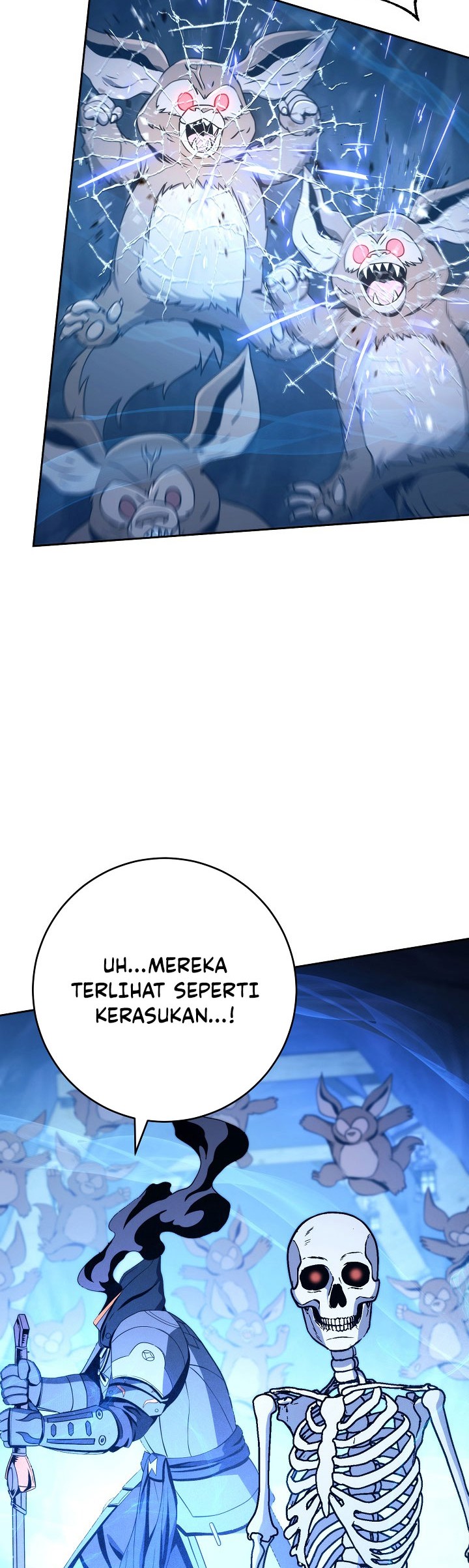 Skeleton Soldier Couldn’t Protect the Dungeon Chapter 209 - halaman 15