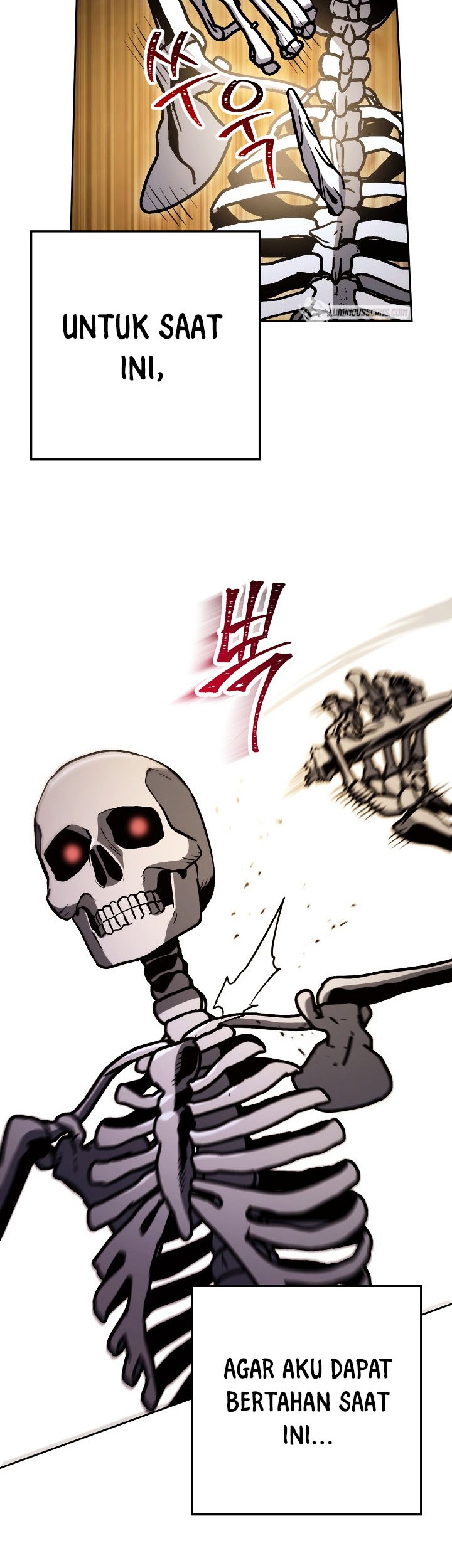Skeleton Soldier Couldn’t Protect the Dungeon Chapter 210 - halaman 24