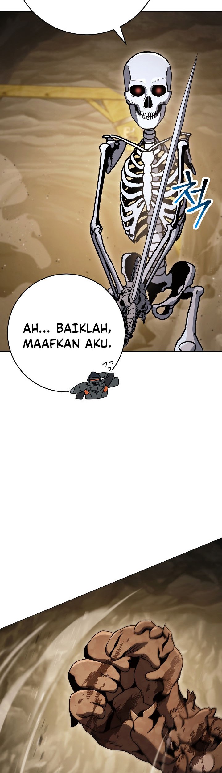 Skeleton Soldier Couldn’t Protect the Dungeon Chapter 210 - halaman 49