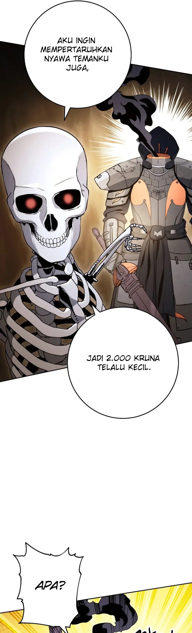 Skeleton Soldier Couldn’t Protect the Dungeon Chapter 213 - halaman 14