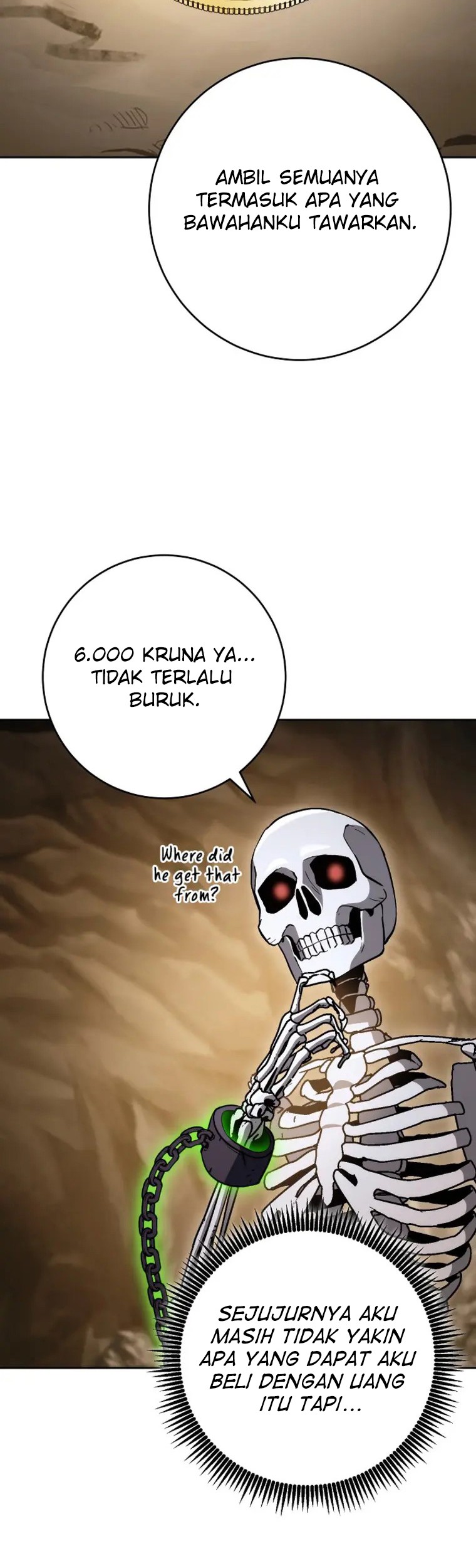 Skeleton Soldier Couldn’t Protect the Dungeon Chapter 213 - halaman 21