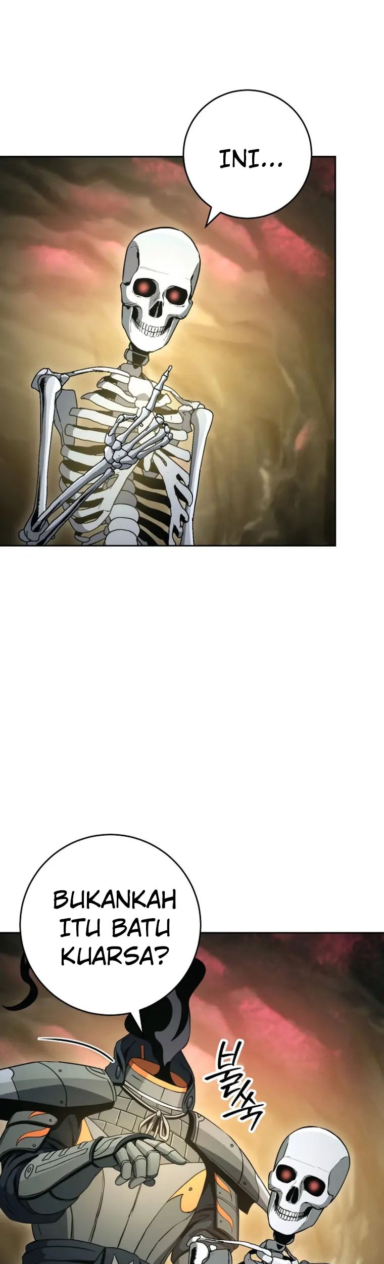 Skeleton Soldier Couldn’t Protect the Dungeon Chapter 215 - halaman 25