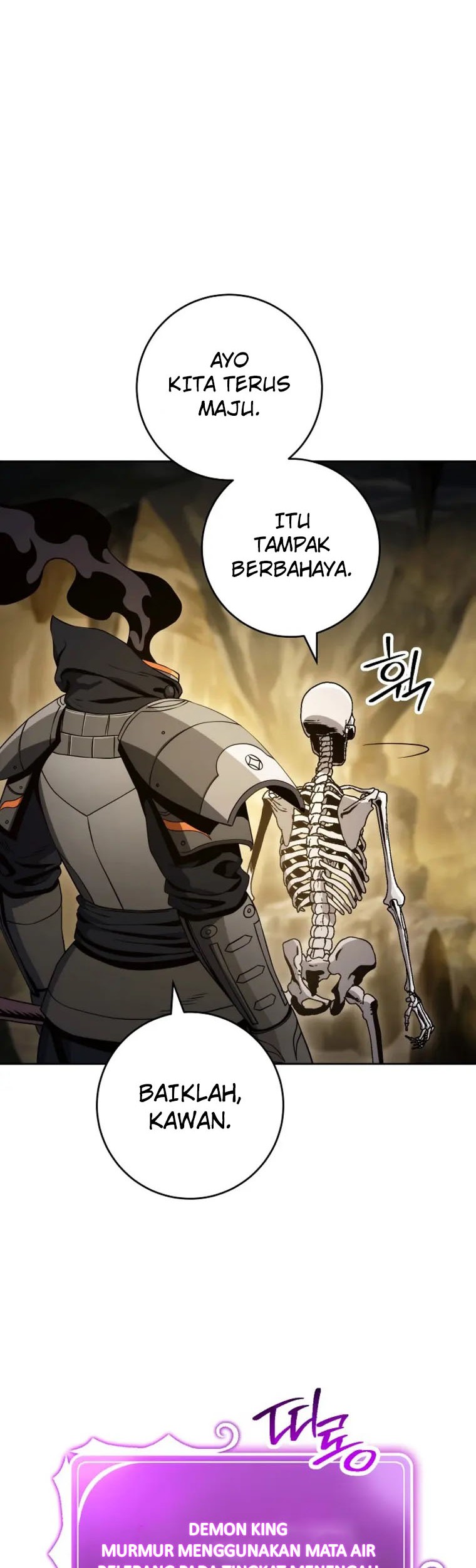 Skeleton Soldier Couldn’t Protect the Dungeon Chapter 215 - halaman 35