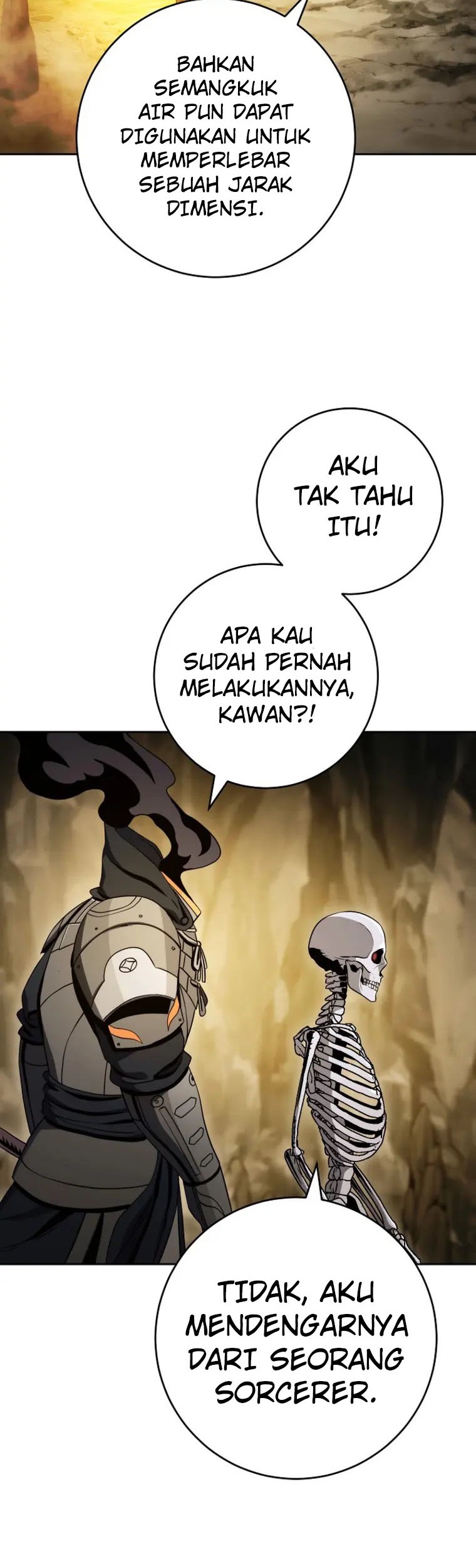 Skeleton Soldier Couldn’t Protect the Dungeon Chapter 215 - halaman 38