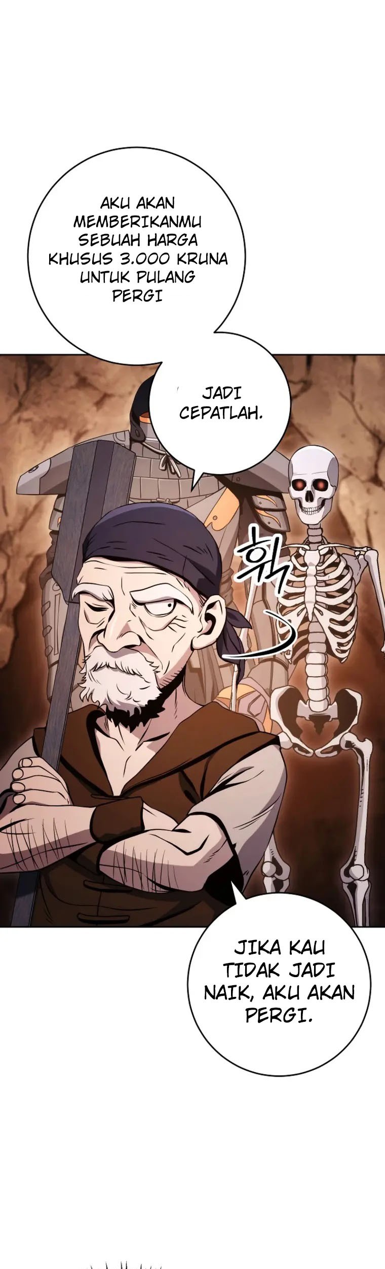 Skeleton Soldier Couldn’t Protect the Dungeon Chapter 215 - halaman 69