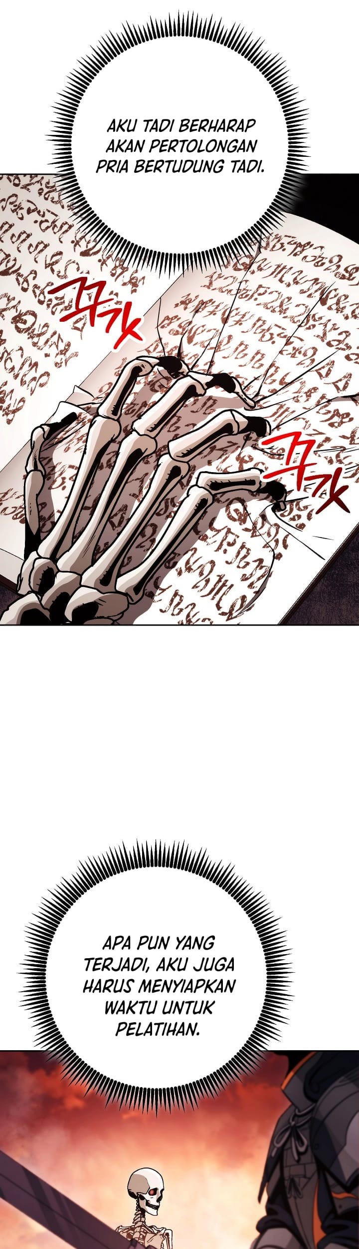 Skeleton Soldier Couldn’t Protect the Dungeon Chapter 218 - halaman 25