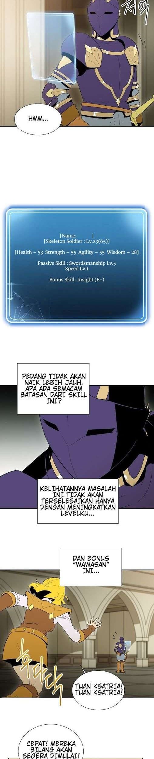 Skeleton Soldier Couldn’t Protect the Dungeon Chapter 25 - halaman 4