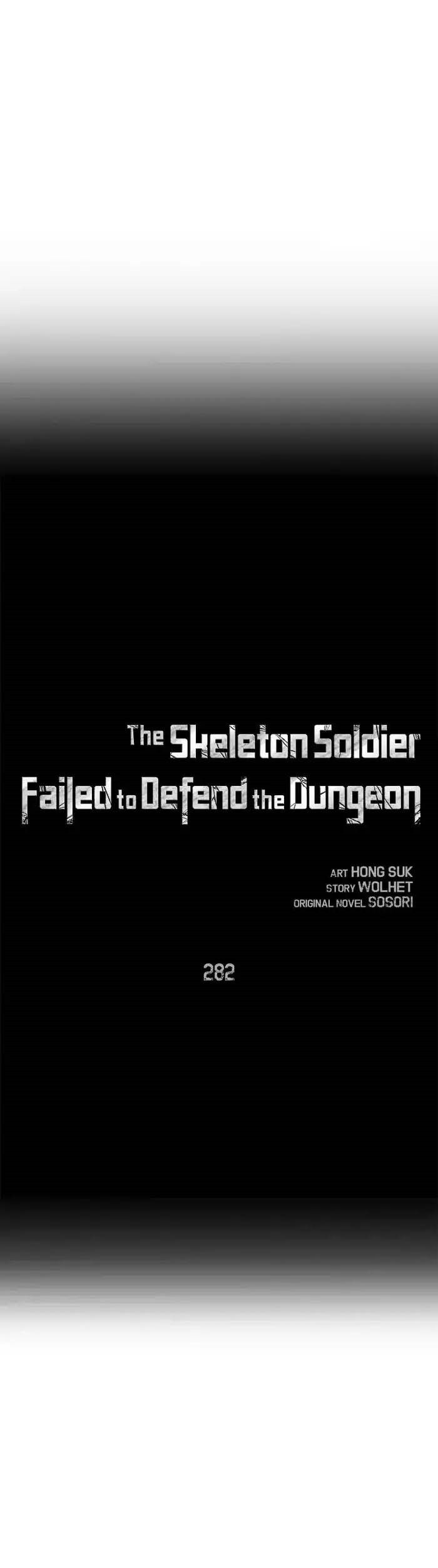 Skeleton Soldier Couldn’t Protect the Dungeon Chapter 282 - halaman 1