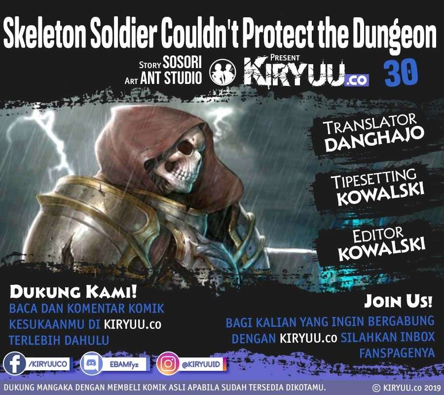 Skeleton Soldier Couldn’t Protect the Dungeon Chapter 30 - halaman 1