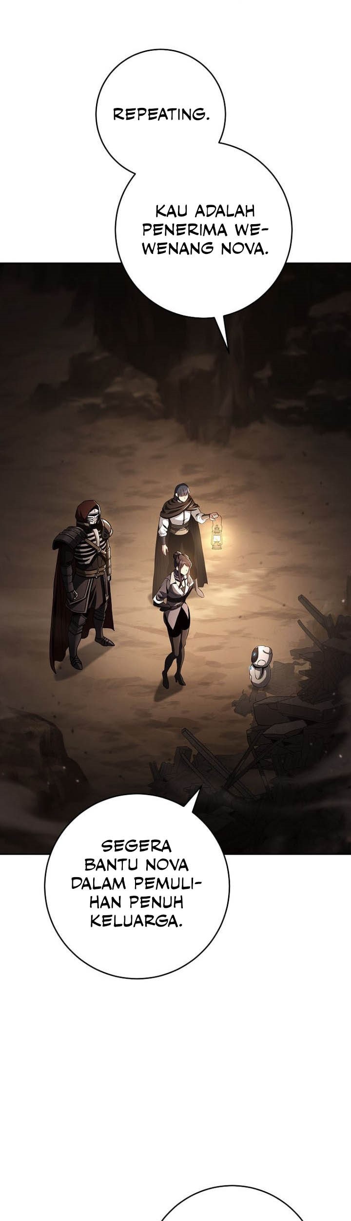 Skeleton Soldier Couldn’t Protect the Dungeon Chapter 345 - halaman 1