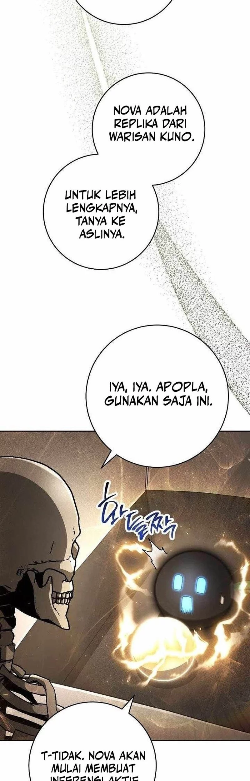 Skeleton Soldier Couldn’t Protect the Dungeon Chapter 348 - halaman 10