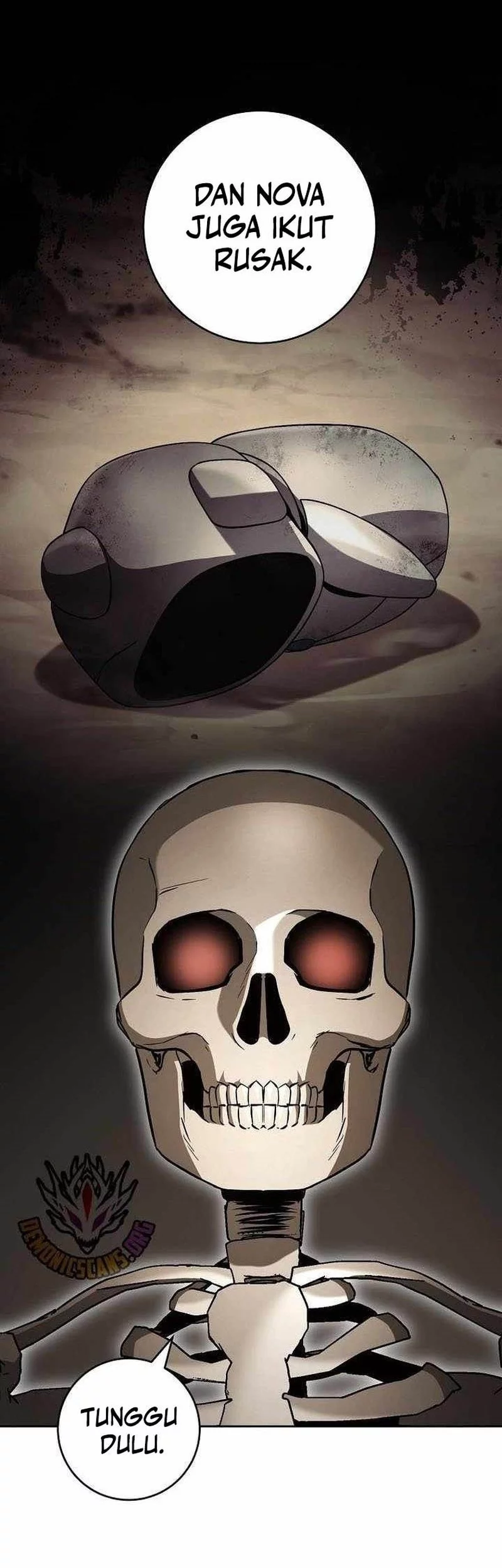 Skeleton Soldier Couldn’t Protect the Dungeon Chapter 348 - halaman 15