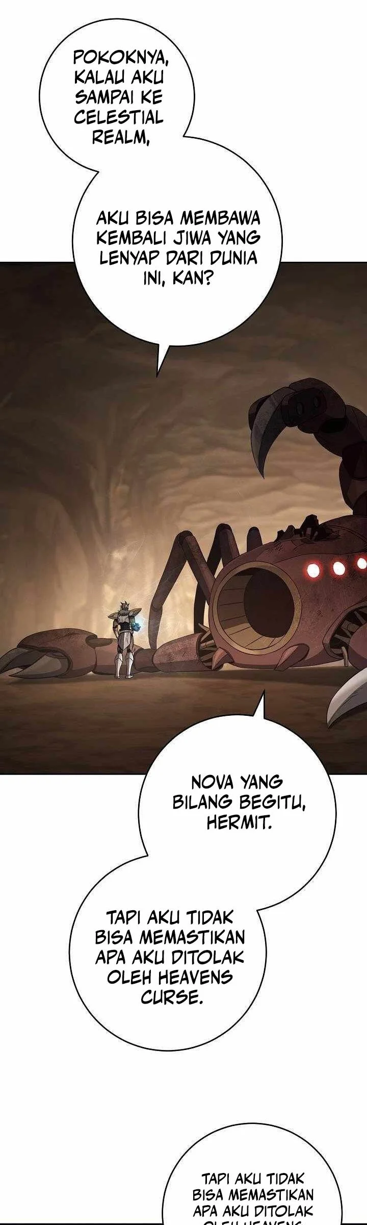 Skeleton Soldier Couldn’t Protect the Dungeon Chapter 352 - halaman 18