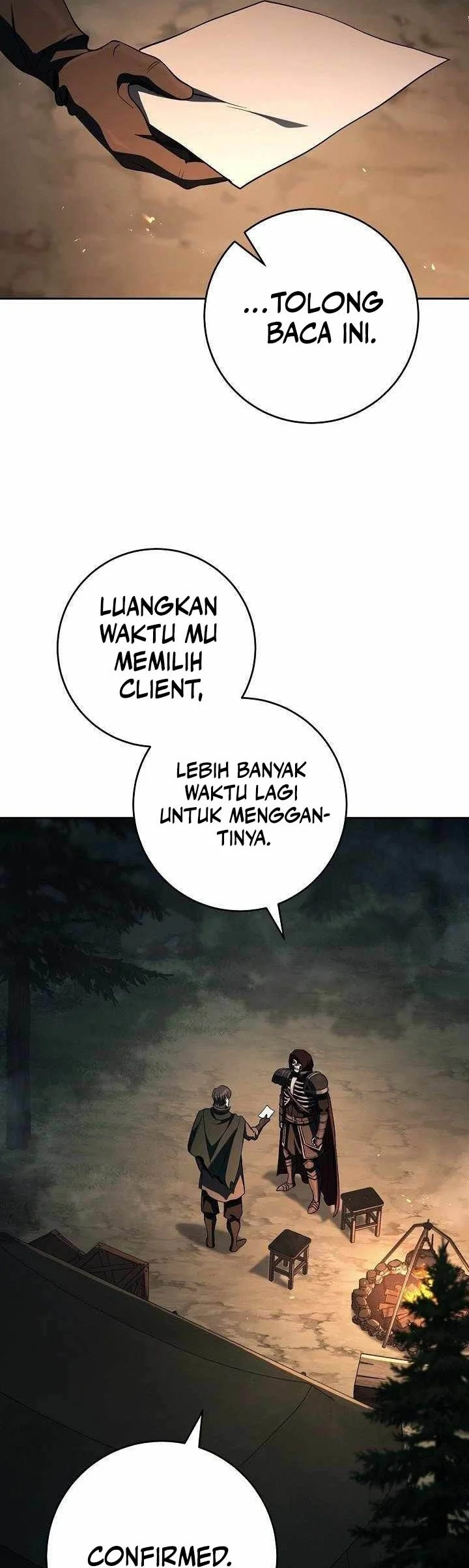 Skeleton Soldier Couldn’t Protect the Dungeon Chapter 357 - halaman 22