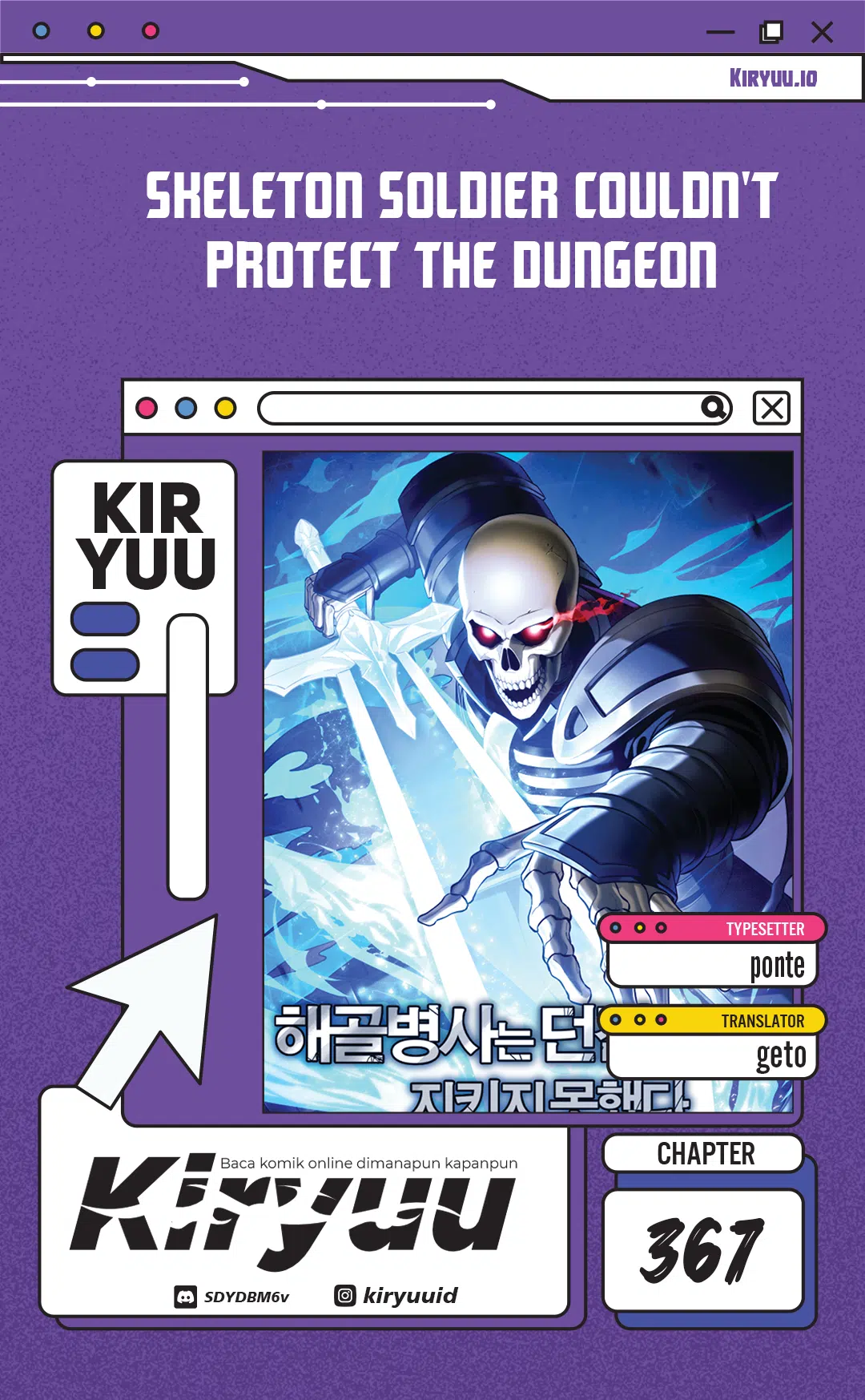 Skeleton Soldier Couldn’t Protect the Dungeon Chapter 367 - halaman 1