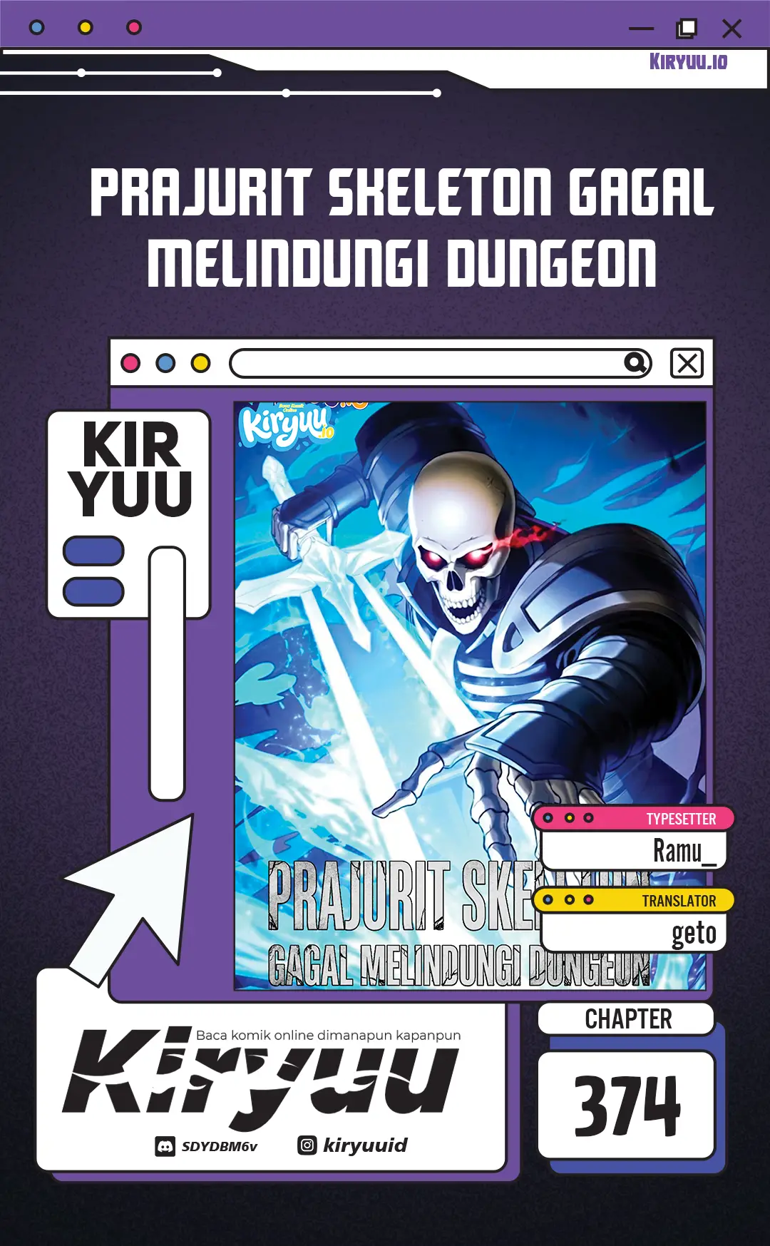 Skeleton Soldier Couldn’t Protect the Dungeon Chapter 374 - halaman 1