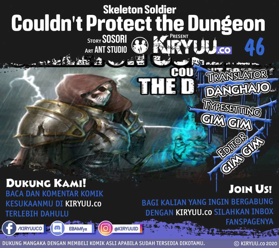 Skeleton Soldier Couldn’t Protect the Dungeon Chapter 46 - halaman 1