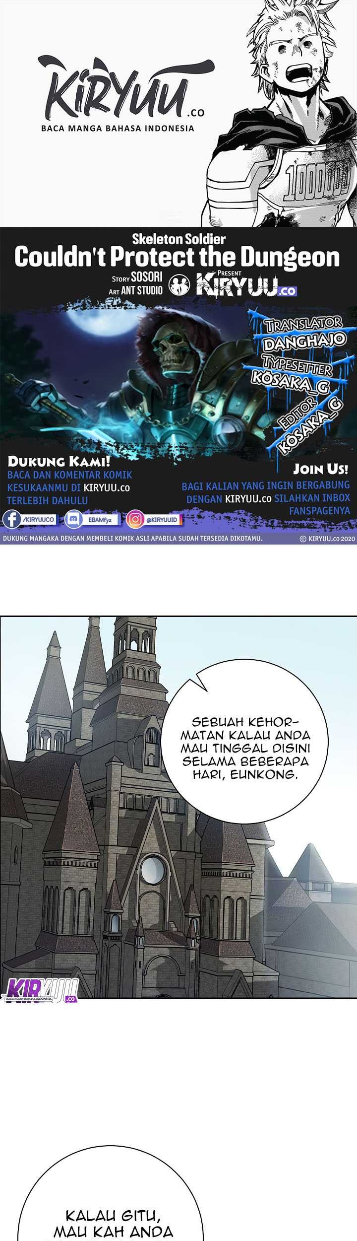 Skeleton Soldier Couldn’t Protect the Dungeon Chapter 85 - halaman 1
