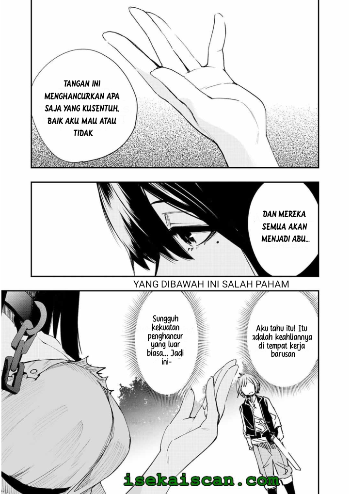 Skill "Saisei" to "Hakai" kara Hajimaru Saikyou Boukensha Life: Gomihiroi to Tsuihou sareta kedo Kikakugai no Chikara de Nariagaru! Chapter 1.2 - halaman 21