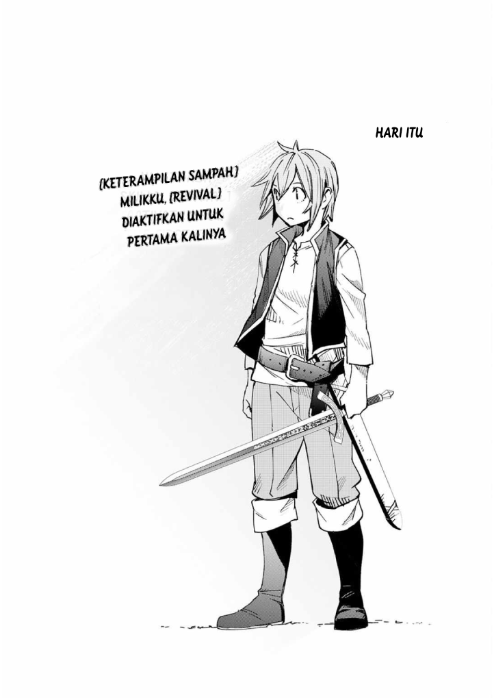 Skill "Saisei" to "Hakai" kara Hajimaru Saikyou Boukensha Life: Gomihiroi to Tsuihou sareta kedo Kikakugai no Chikara de Nariagaru! Chapter 1.2 - halaman 34