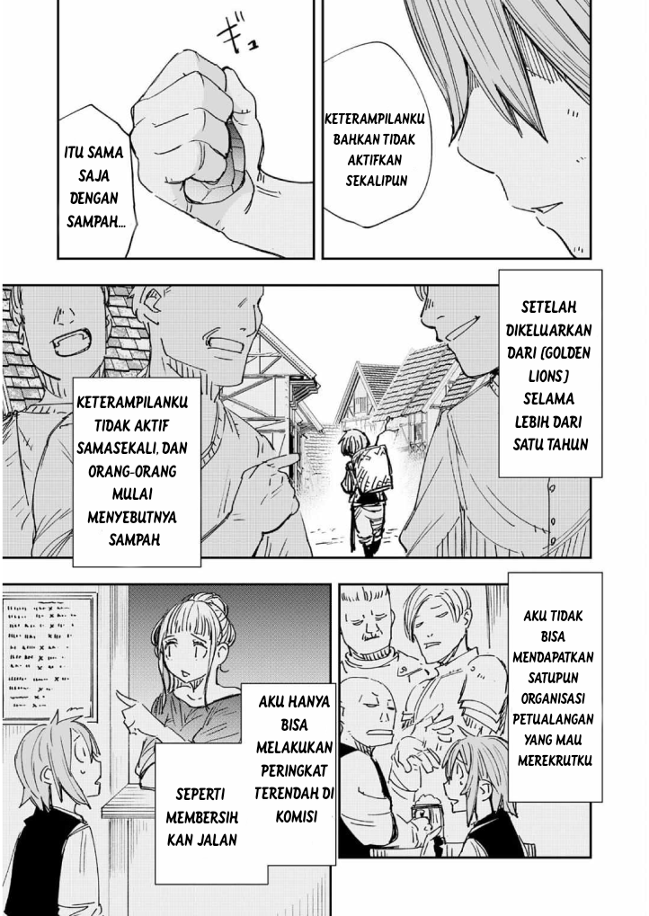 Skill "Saisei" to "Hakai" kara Hajimaru Saikyou Boukensha Life: Gomihiroi to Tsuihou sareta kedo Kikakugai no Chikara de Nariagaru! Chapter 1.2 - halaman 9