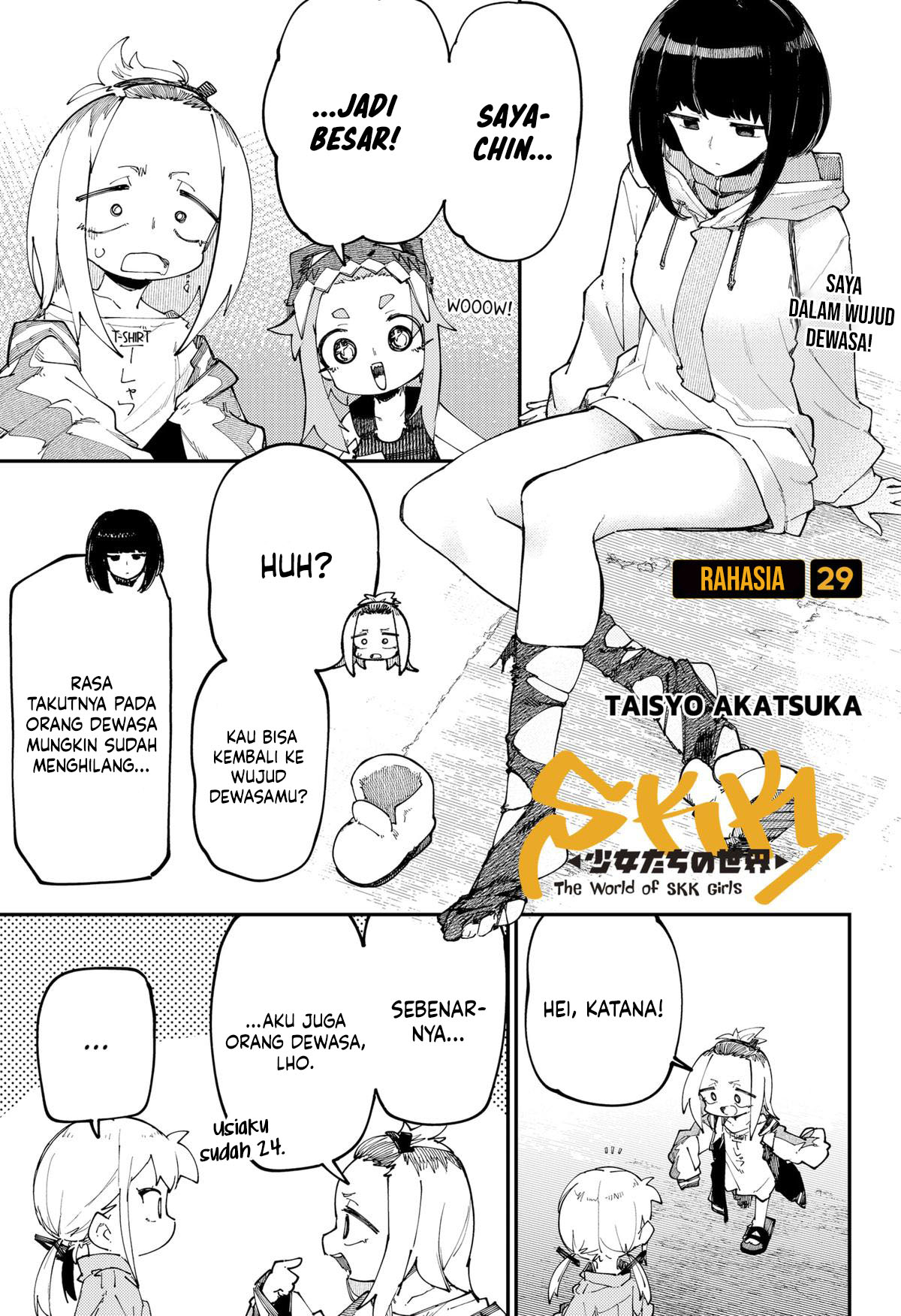SKK: Shoujo-tachi no Sekai Chapter 29 - halaman 2