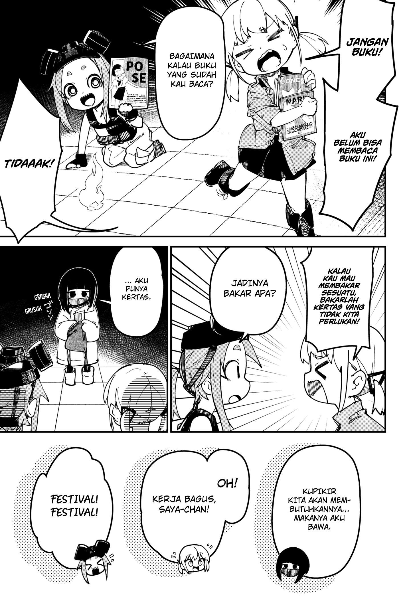 SKK: Shoujo-tachi no Sekai Chapter 3 - halaman 27