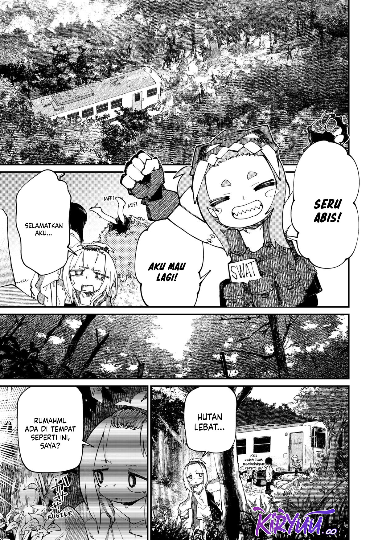 SKK: Shoujo-tachi no Sekai Chapter 30 - halaman 22