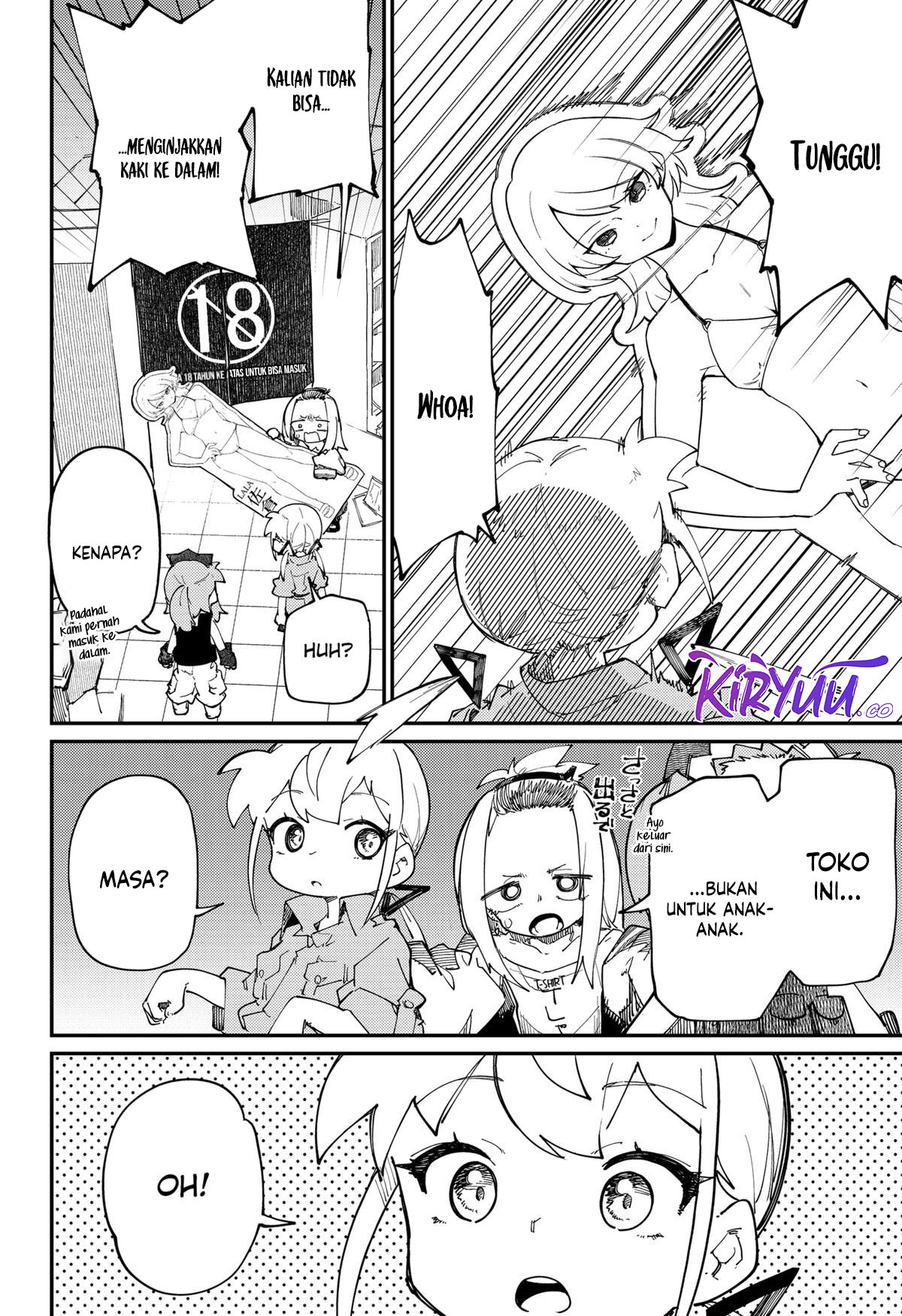 SKK: Shoujo-tachi no Sekai Chapter 30 - halaman 3