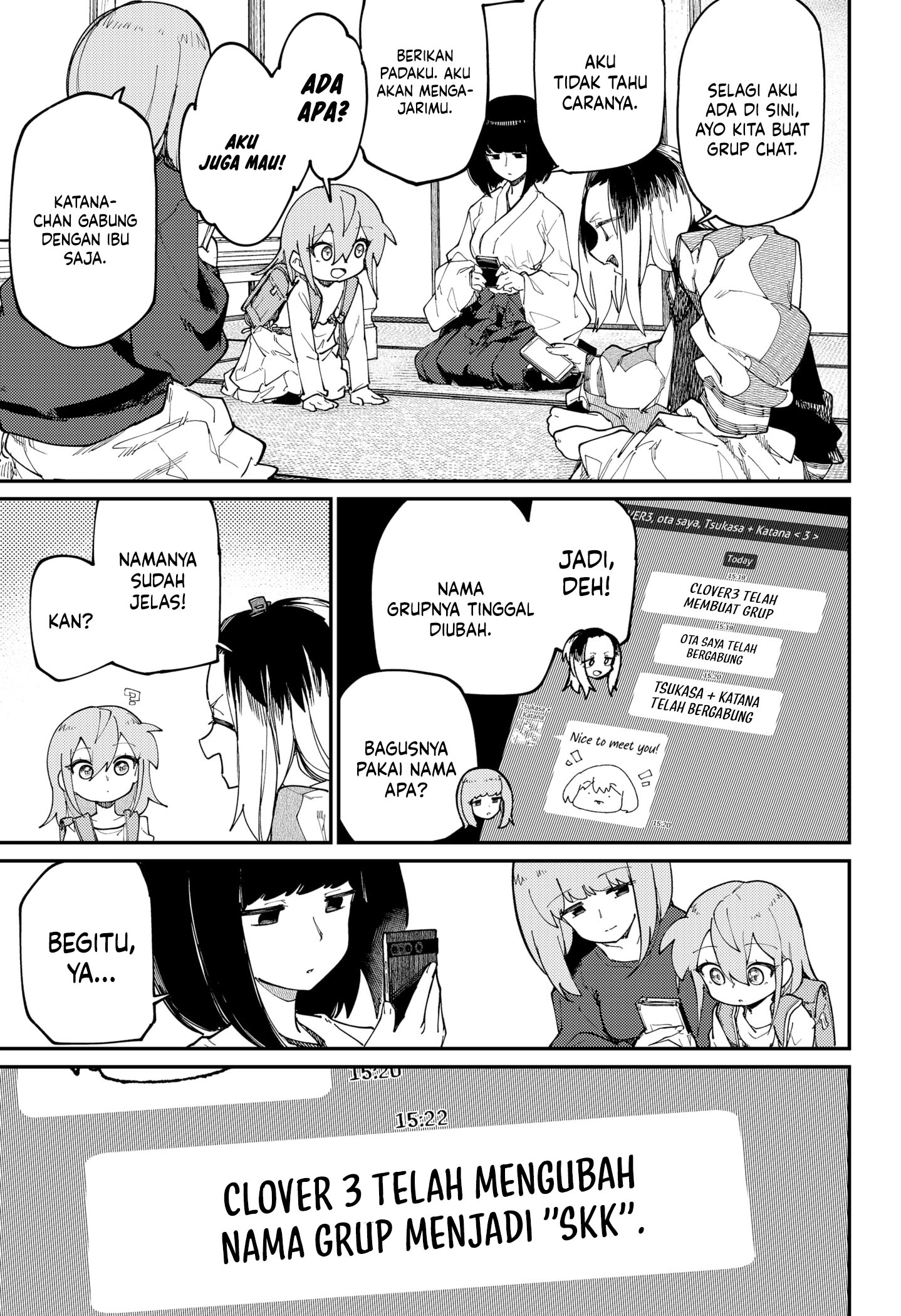 SKK: Shoujo-tachi no Sekai Chapter 34 - halaman 11